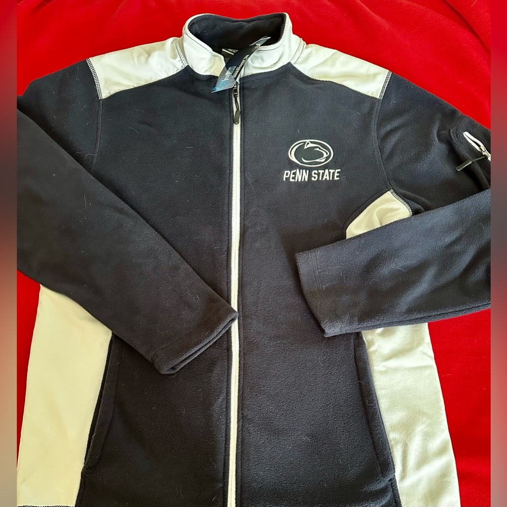 Men’s Penn State Zip Up Jacket. New with Tags.